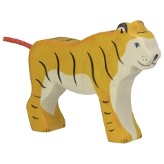 Holztiger Figur Tiger Stehend Holztiger 80136